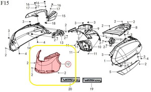 QJ VPS125 Orta Birleştirici beyaz