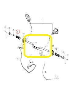 BAROSSA ADV125 Direksiyon/Gidon