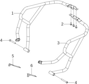 JAWA 500X/KOVE 510X Motor Koruma Demiri (2023-2024)