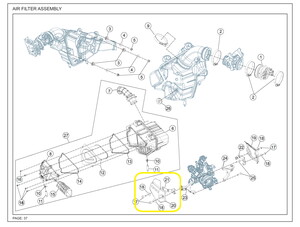 JAWA PERAK Gaz Kelebeği Muhafazası sol