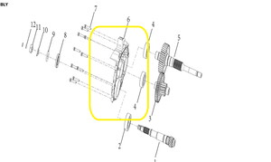 QJ FORTRESS350 Şanzıman Kapağı