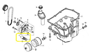 JAWA 500X Yağ Basınç Regülatörü