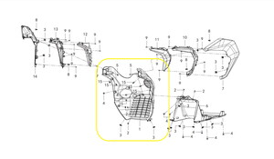 QJ FORTRESS350 Radyatör Muhafaza
