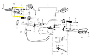 QJ SRT800X/SRT550X Direksiyon Elciği Koruma Plasti