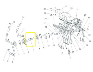 QJ SRV550ST/SRT550X Yağ Pompası Parçası