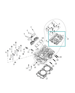 KOVE 800X Egzantrik Kapağı