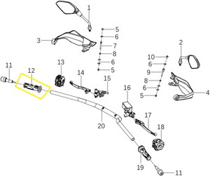 QJ SRK400RR/SRK125R Direksiyon Elc