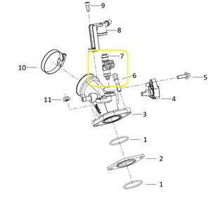 QJ SRK400RR Enjektör