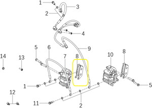 KOVE 510F Ön Fren Balatası orjinal
