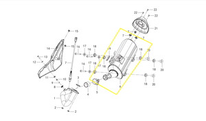 QJ FORTRESS350 Egzoz Komple