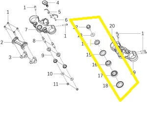 BAROSSA ADV125 Furç Takımı Set