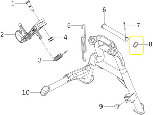 QJ FORTRESS350 Orta Sehpa Mili Burcu