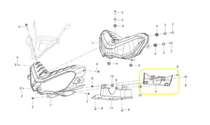 QJ SRT800X Far Muhafaza Arka