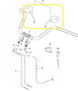 BAROSSA GV650 Ayna Takım