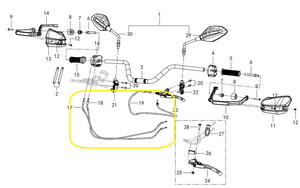BAROSSA GV650 Gaz Teli A