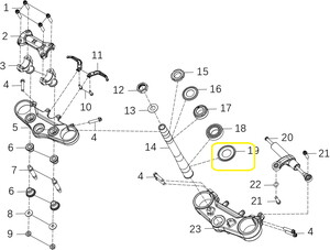  KOVE 800X/510X Furç Alt Mesnedi Bilyası Toz Keçesi