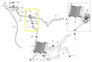 QJ FORTRESS350 Radyatör Su Doldurma Komple