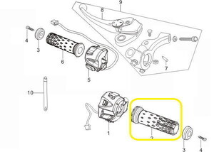 BAROSSA GV650 Direksiyon Elciği sağ