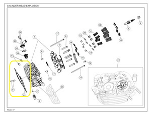 JAWA CLASSIC300CL/PERAK Silindir Üst Conta