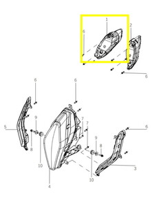 BAROSSA JEDI750 Arka Stop Lambası sağ