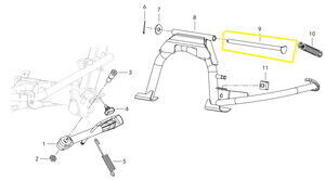 QJ FORTRESS250 Orta Sehpa Mili      