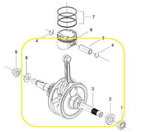 QJ SRK 125S Krank