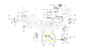 QJ SRT800X/SRK400R Denge Açı Sensörü