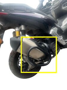  BAROSSA ADV 125 EGZOZ KORUMA DEMİRİ