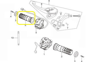 BAROSSA GV650 Direksiyon Elciği sol