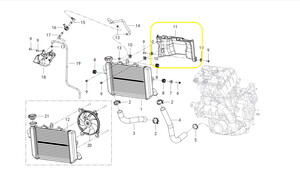 QJ SRK400RR Radyatör Fanı Muhafazası