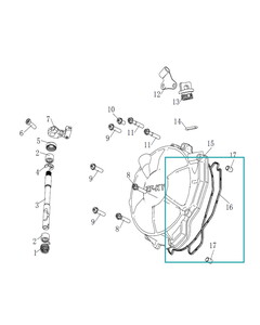KOVE 800X Debriyaj Kapağı Contası
