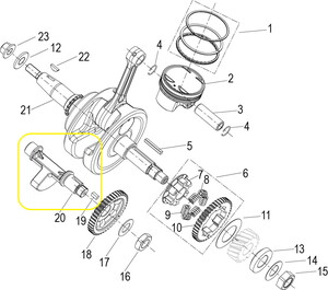 QJ SRK125S Denge Mili