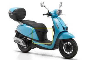  QJ LTM125 Arka Orta Birleştirici mavi