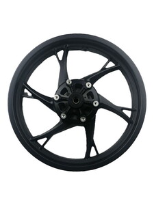  QJ TRX12 Arka Çelik Jant   siyah