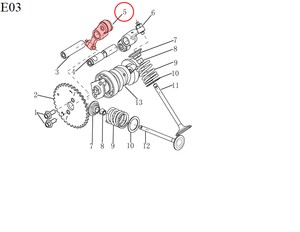  QJ VPS 125 PİYANO EGZOZ V23