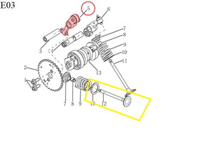 QJ VPS125 Piyano Egzoz