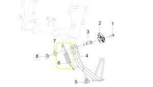 BAROSSA JEDI750 Yan Sehpa İç Yayı