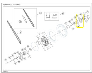 JAWA PERAK Arka Fren Diski
