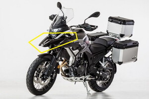  JAWA 500X Ön Çamurluk Burun siyah