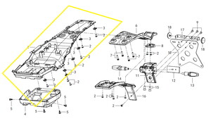 QJ SRT800X Arka Kuyruk Altı İç Çamurluk