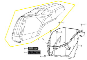  QJ VPS125 Sele/Koltuk