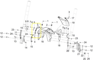 QJ TRX12 Ön Çamurluk Eki sağ
