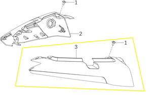 JAWA 500X Kuyruk Grenajı siyah sağ