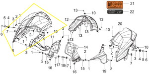  QJ TRX12 Benzin Deposu Grenajı  kırmızı/sağ