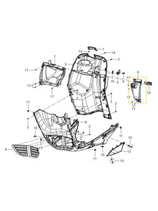 QJ VPS125 Ön Cep siyah sol