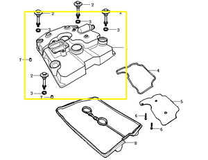 JAWA 500X Külbütör  Kapağı