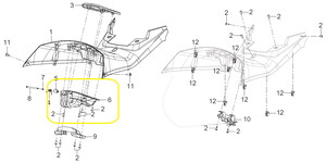 QJ ATR125 Akü Kutusu
