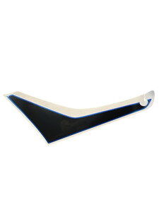 QJ SRK 125 R SAĞ GRENAJ ALT STICKER SİYAH MAVİ