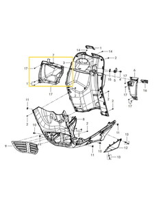 QJ VPS125 Ön Cep siyah sağ