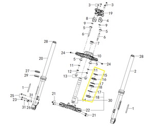 KOVE 510X Furç YatağıTakım